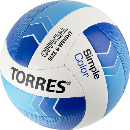 Купить Мяч волейбольный Torres Simple Color любительский р.5 в Зеленокумске 